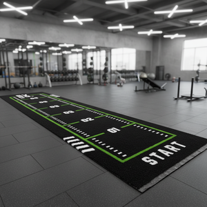 Umax Custom-made Gym Turf Sprint Lawn Tracks/ Design Sport Turf Logo Sled Turf Meter Marked Gym Synthetic Grass